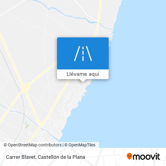 Mapa Carrer Blavet