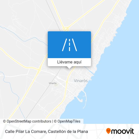 Mapa Calle Pilar La Comare