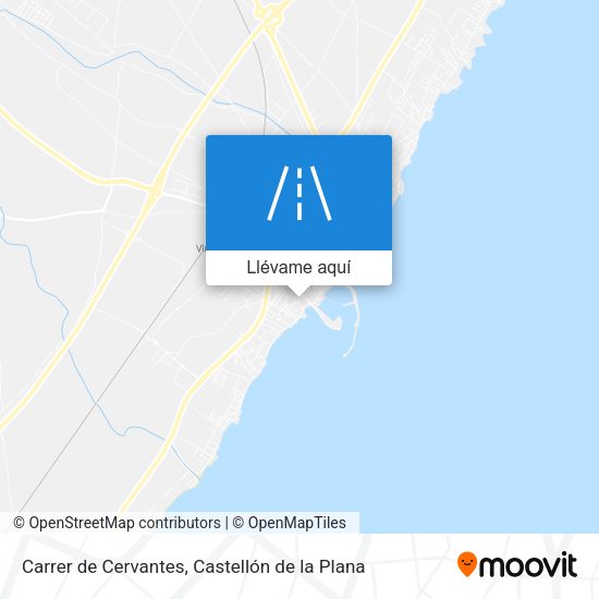 Mapa Carrer de Cervantes
