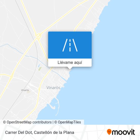 Mapa Carrer Del Dot