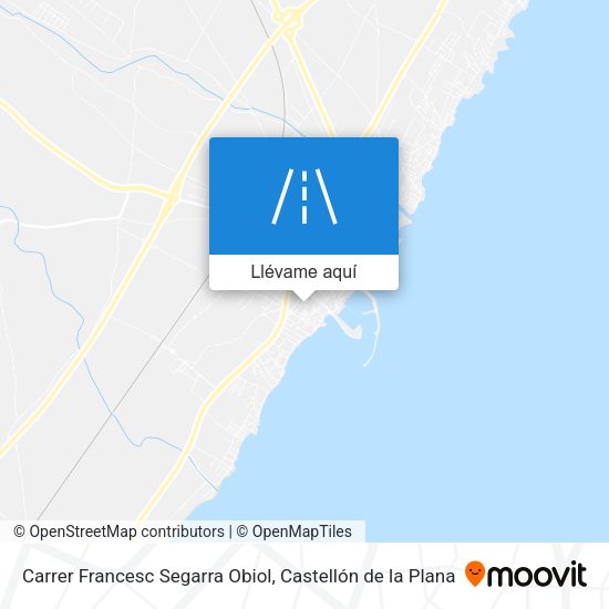 Mapa Carrer Francesc Segarra Obiol