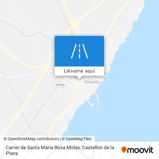 Mapa Carrer de Santa Maria Rosa Molas