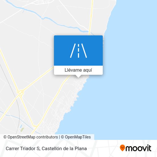 Mapa Carrer Triador S
