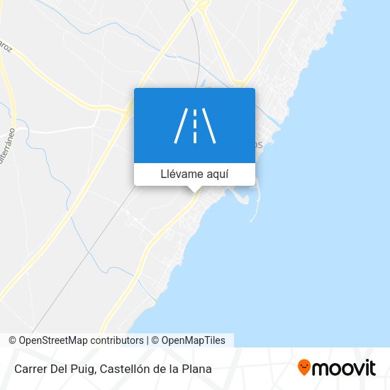 Mapa Carrer Del Puig