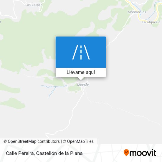 Mapa Calle Pereira