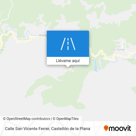 Mapa Calle San Vicente Ferrer