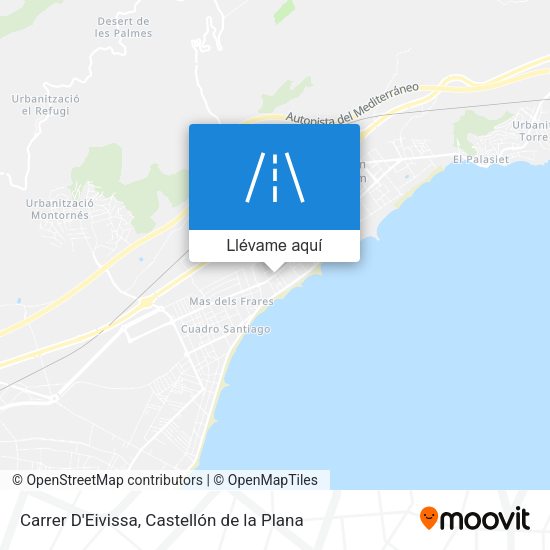 Mapa Carrer D'Eivissa