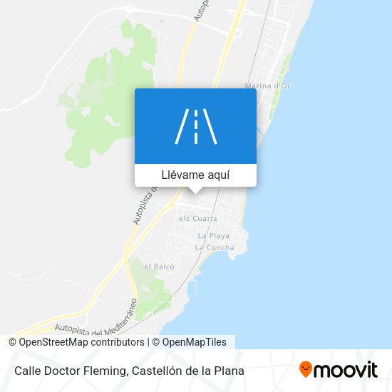 Mapa Calle Doctor Fleming