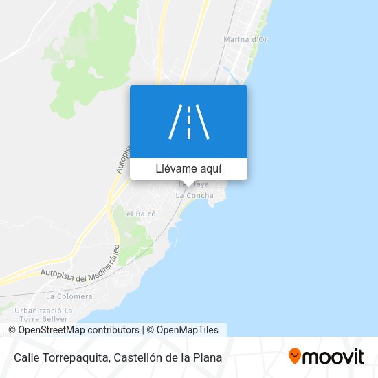 Mapa Calle Torrepaquita