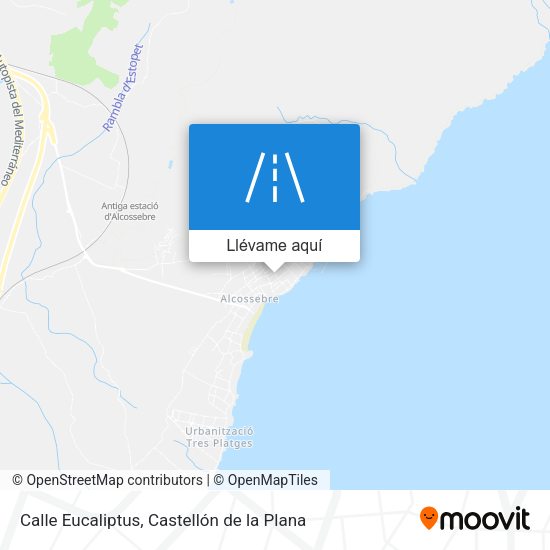 Mapa Calle Eucaliptus