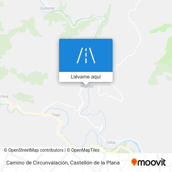 Mapa Camino de Circunvalación