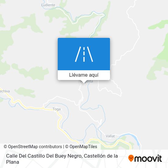 Mapa Calle Del Castillo Del Buey Negro