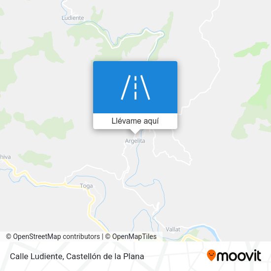 Mapa Calle Ludiente
