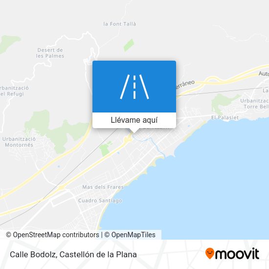 Mapa Calle Bodolz