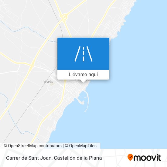 Mapa Carrer de Sant Joan