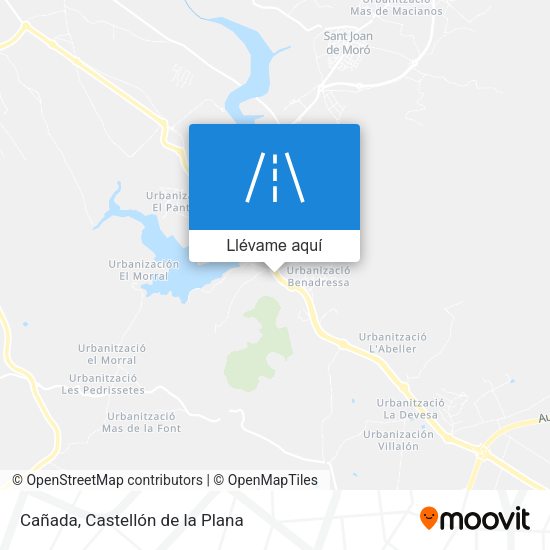 Mapa Cañada