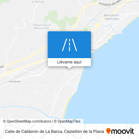 Mapa Calle de Calderón de La Barca