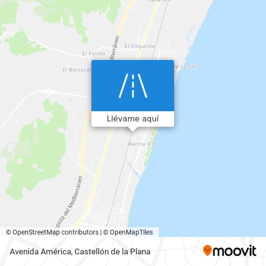 Mapa Avenida América