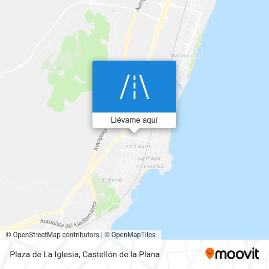 Mapa Plaza de La Iglesia