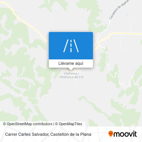 Mapa Carrer Carles Salvador