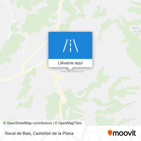 Mapa Raval de Baix