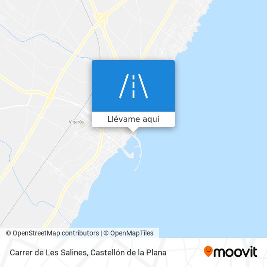 Mapa Carrer de Les Salines