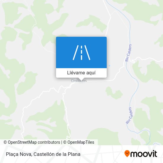 Mapa Plaça Nova