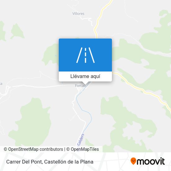 Mapa Carrer Del Pont