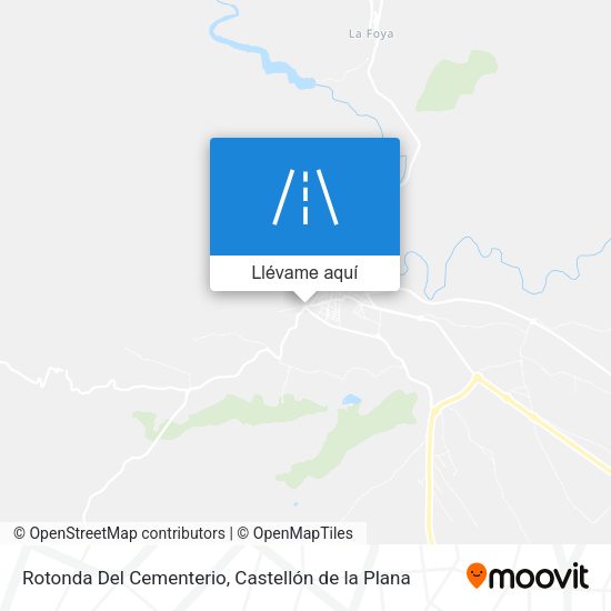 Mapa Rotonda Del Cementerio