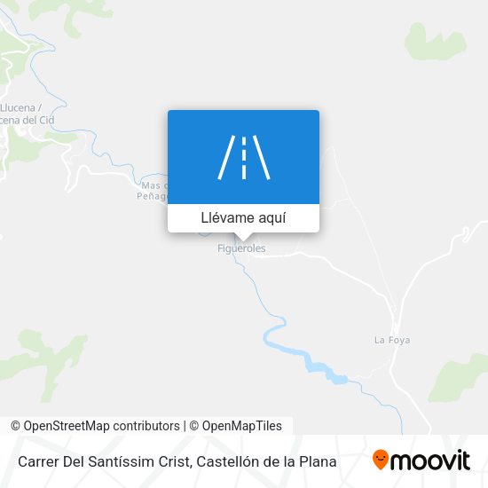 Mapa Carrer Del Santíssim Crist