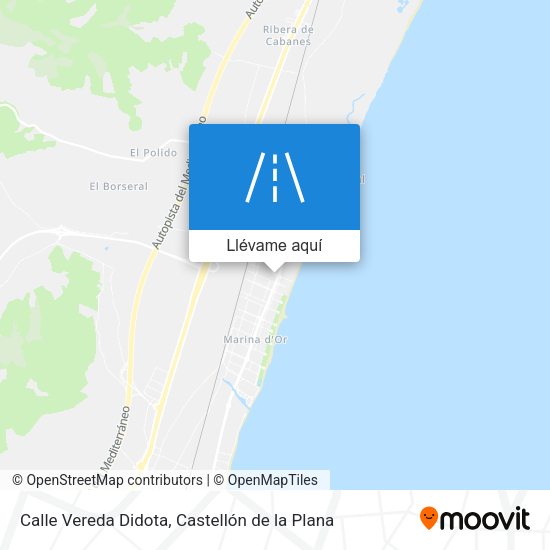 Mapa Calle Vereda Didota