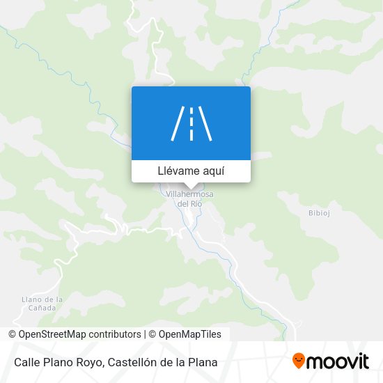 Mapa Calle Plano Royo
