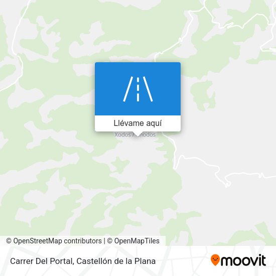 Mapa Carrer Del Portal