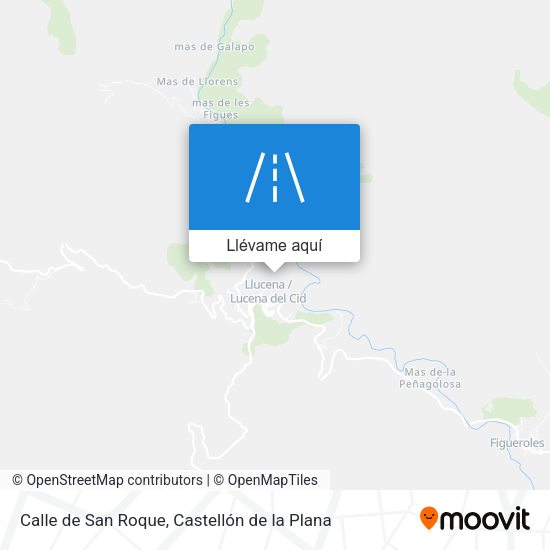 Mapa Calle de San Roque