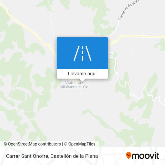 Mapa Carrer Sant Onofre