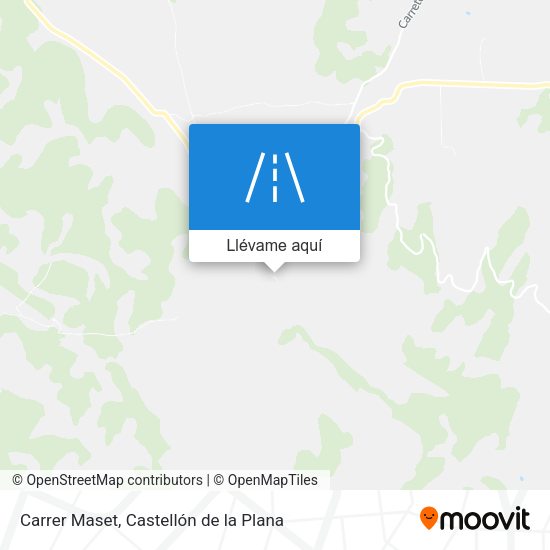 Mapa Carrer Maset
