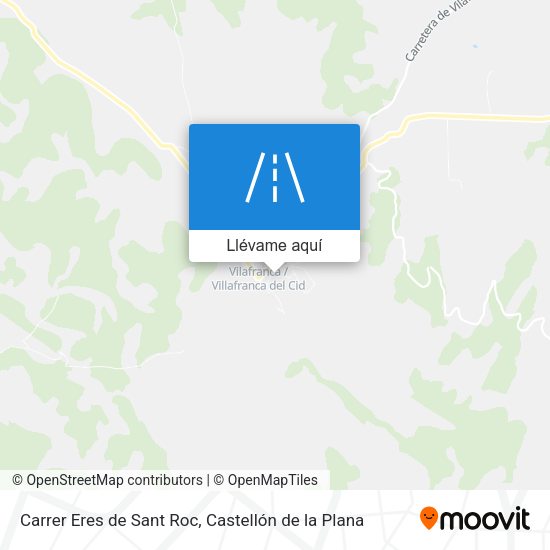 Mapa Carrer Eres de Sant Roc