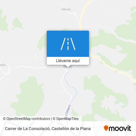 Mapa Carrer de La Consolació