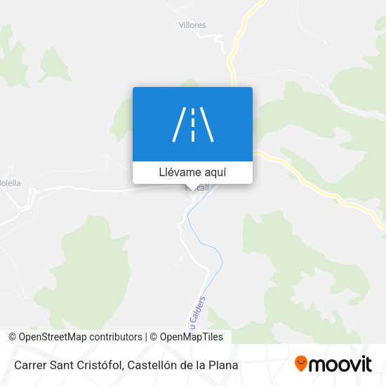 Mapa Carrer Sant Cristófol