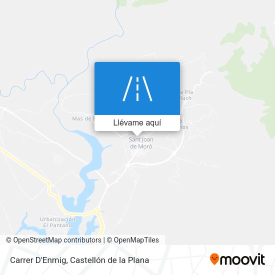 Mapa Carrer D'Enmig