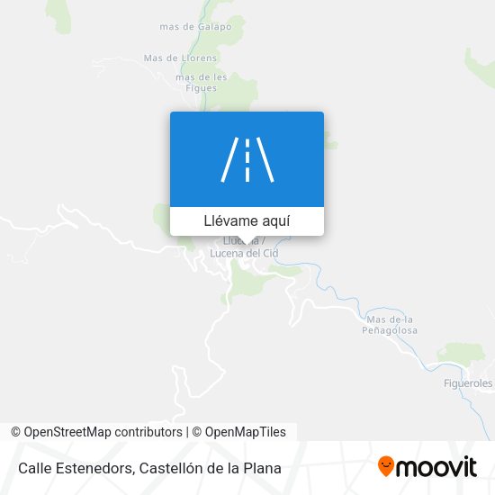 Mapa Calle Estenedors