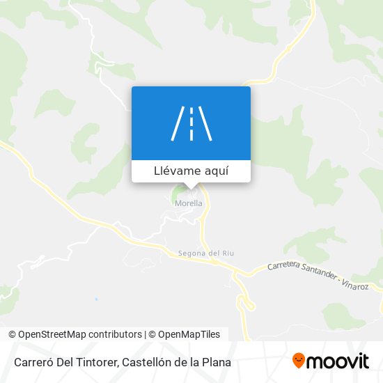 Mapa Carreró Del Tintorer