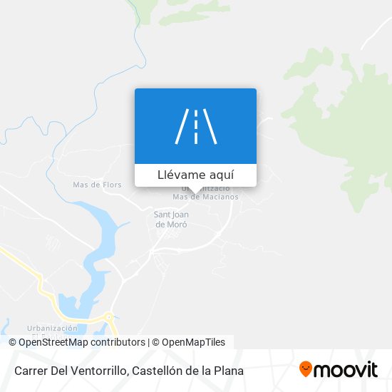 Mapa Carrer Del Ventorrillo