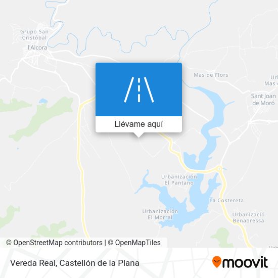 Mapa Vereda Real