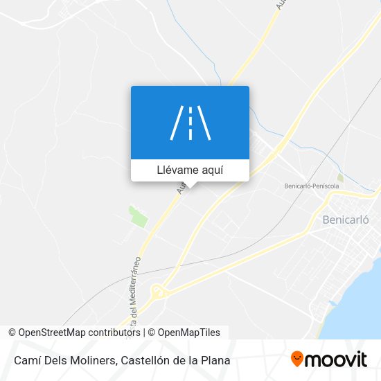 Mapa Camí Dels Moliners