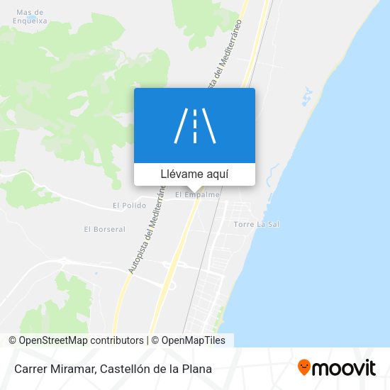 Mapa Carrer Miramar