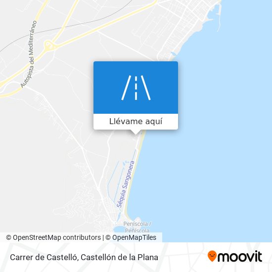 Mapa Carrer de Castelló