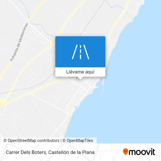 Mapa Carrer Dels Boters
