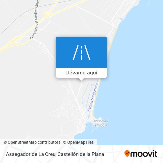 Mapa Assegador de La Creu