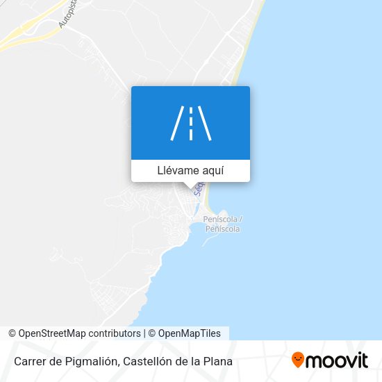 Mapa Carrer de Pigmalión